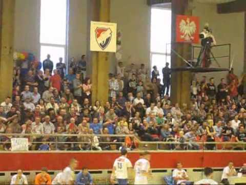 Kibice podczas meczu Gwardia Opole - Wisław Płock