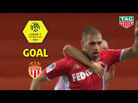 Goal Islam SLIMANI (52') / AS Monaco - Montpellier Hérault SC (1-0) (ASM-MHSC) / 2019-20