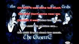 The GazettE - Agony lyrics
