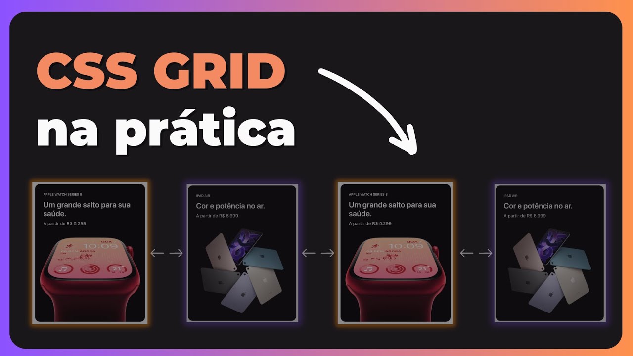 CSS GRID na PRÁTICA - Tutorial Completo