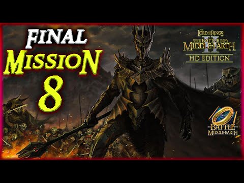 LOTR: BFME 2 [Patch 1.09v2] - Evil Campaign | Mission 8 | Rivendell | HD edition - 2K Final! Sauron!