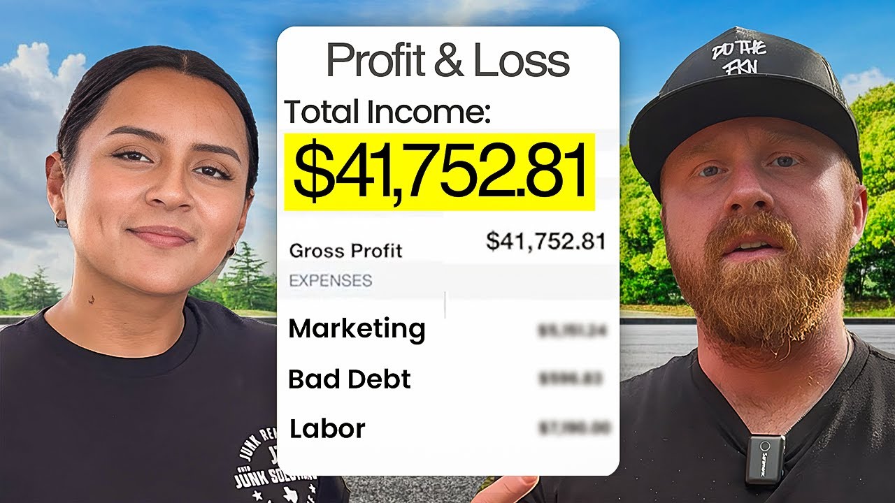 How Much Money We ACTUALLY Make in Junk Removal