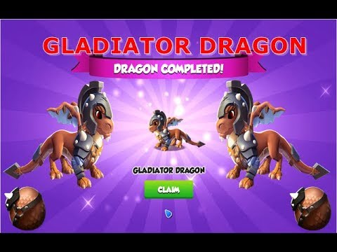 Gladiator Dragon-Dragon Mania Legends | How to get Gladiator dragon | DML| HD