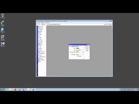 set time clock mikrotik