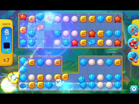 Fishdom Easy Level 10476 (with ingame lightning and firecracker boosters) @choraelmin