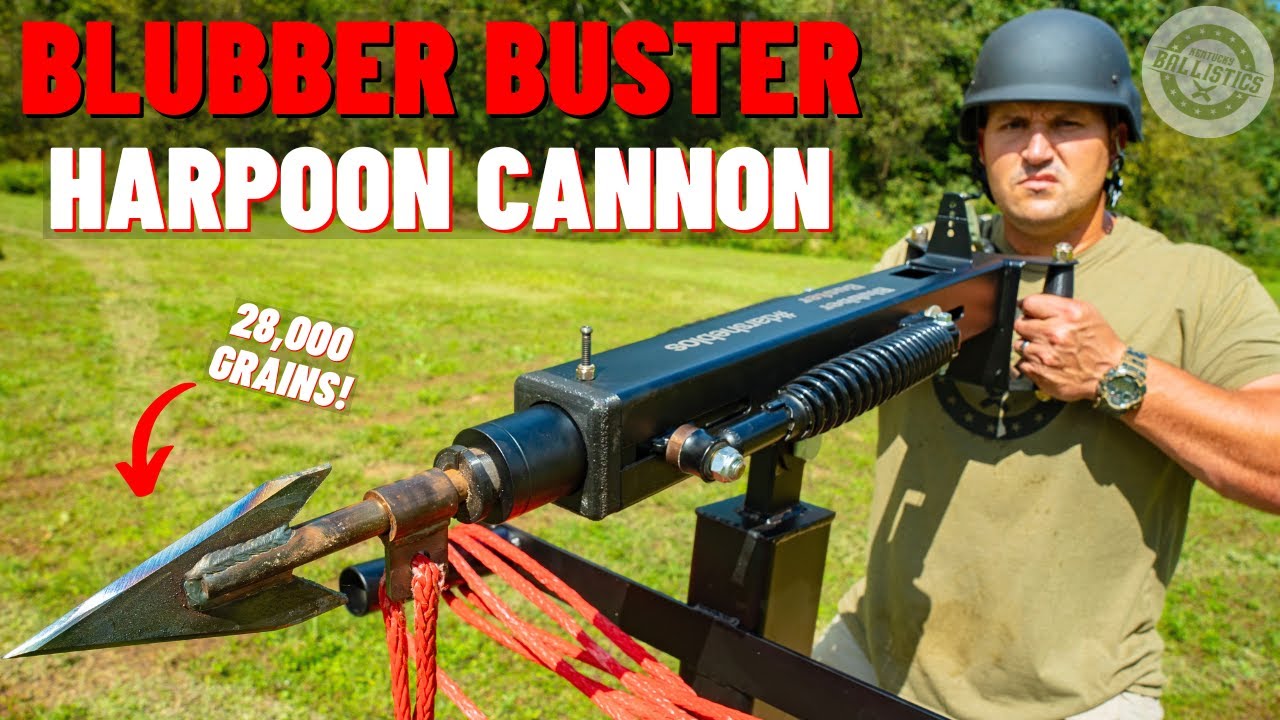 The Whaling Harpoon Cannon (The BLUBBER BUSTER!!!)