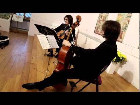 de Visse R.: Suite for cello&guitar; Oleg Bugaev cello, Arkadiy Reznik guitar