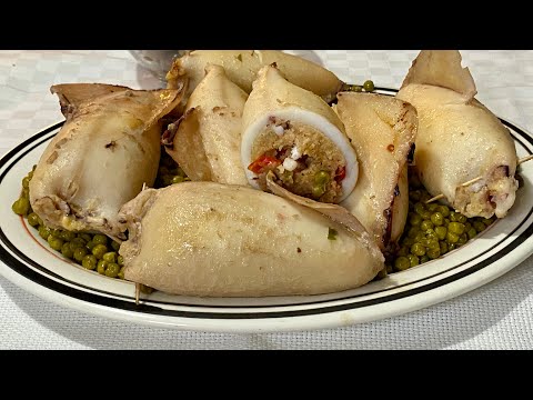 Preparare i Calamari Ripieni in Casa Come li Cucinava Nonna 🦑🍞🥖