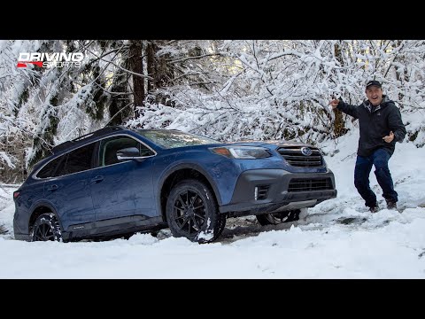 Subaru X-Mode Winter Snow Test - Outback Onyx XT