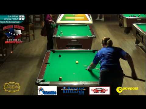#2 G. EATON vs V. PEREZ • Junior Norris Women's 9-Ball Shootout