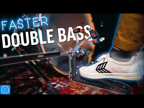 FASTER DOUBLE BASS SPEED (In 5 Minutes!)👟🔥 - Drum Lesson