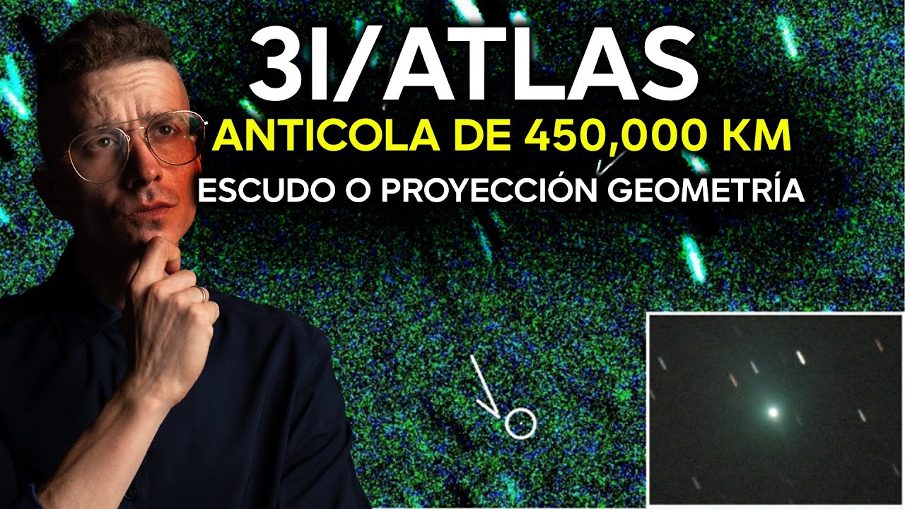 3I/ATLAS ¡PASÓ JUSTO AYER! Detectan 450000 KM de ANTICOLA