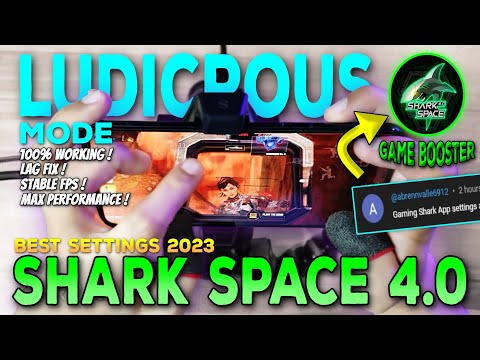 SHARK SPACE 4.0 - GAME BOOSTER BEST SETTINGS FOR BLACK SHARK 4 IN 2024