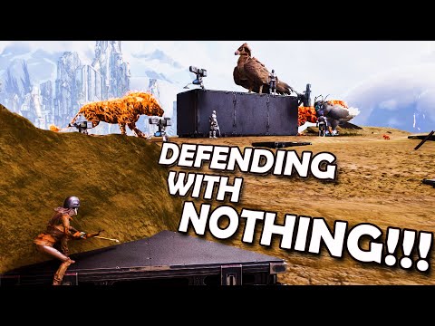 The BEST SOLO EXTINCTION BASE DEFENSE On Youtube! ARK Ascended PvP