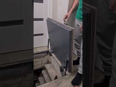 Люк в подвал в доме, люки под плитку напольные, крышка люка на амортизаторах утепленная - фото 1 - id-p2703548982