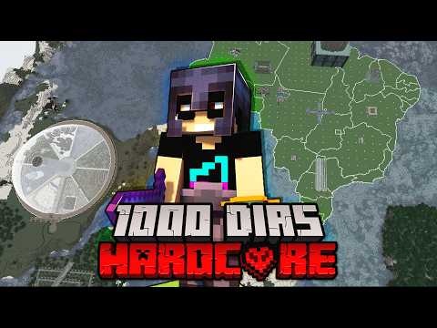 I SURVIVED 1000 DAYS IN MINECRAFT HARDCORE - THE COMPLETE MOVIE