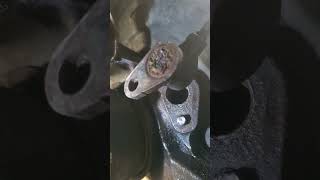 2004 Nissan Pathfinder front abs sensor replacement (trick).