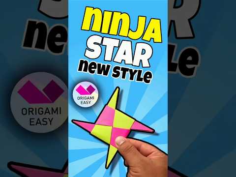 Origami Shuriken Origami Ninja Star Tutorial