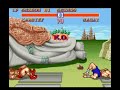 Street Fighter II SNES Double KO Zangief Vs Sagat No Commentary