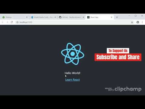 2 Reactjs Tutorial 2 Hello World First React App