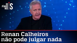 Augusto Nunes: Prontuário de Renan faz inveja a chefes do PCC