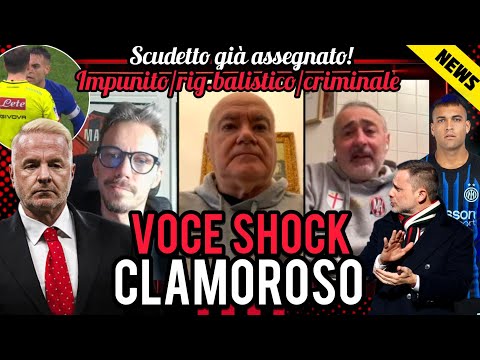 😱VOCE SHOCK😡FOLLIA📌SCUDETTO ASSEGNATO😈IMPUNITO🤚COME TI PERMETTI⚠️DELINQUENTE👍ARRIVA😅RIGORE BALISTICO