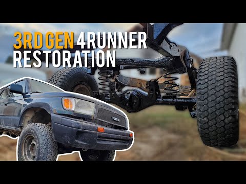 Ultimate 4Runner Build - Restoring The Frame - Rear Suspension | Part 3