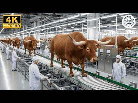 Inside Massive Meat Factory: How Beef is Actually Made (Full Process)