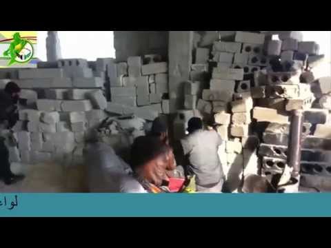 استهداف قوات النظام على جبهة الراشدين في مدينة حلب من قبل لواء خط النار