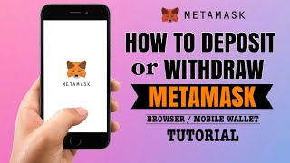 How to DEPOSIT or WITHDRAW on your Metamask Wallet | App Tutorial