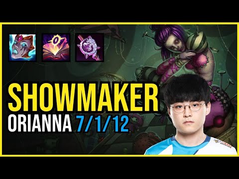 SHOWMAKER - ORIANNA vs. ZOE Mid | KR CHALLENGER | PATCH 10.25