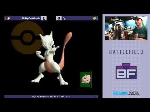 Battlefield 9 Top 32 WR1 - Yung Skitty (Mewtwo) vs Ego (Jigglypuff)