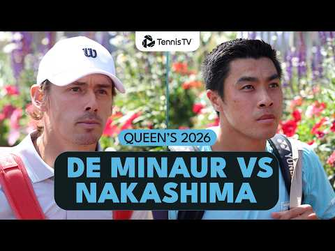 Brandon Nakashima UPSETS Alex de Minaur | Queen’s 2026 Highlights