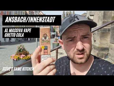 Ansbach/Innenstadt Al Massiva Vape Ghetto Cola Probieren 😆😅🤣