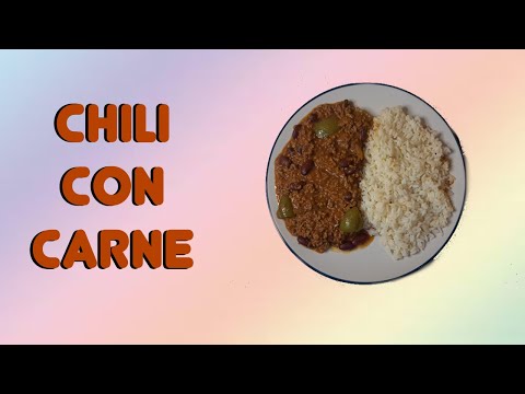 How To Make Chili con carne.