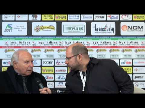 PISA - SANTARCANGELO / 1 - 0 / CARLO BATTINI - Intervista
