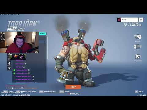 Torb's BRAIDED BEARD goes HARD w NEW Updated Classic Skin - Overwatch 2!!!