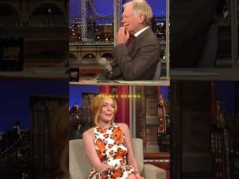 Леттерман высмеял Линдси Лохан по поводу реабилитации — её блестящий ответ затмил всех 🙄 #шорты