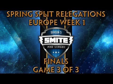 SPL Season 3 Relegations EU Week 1 - Finals Game 3