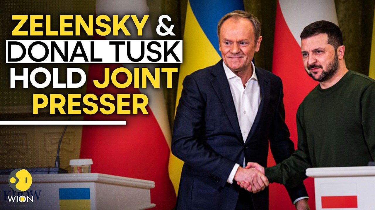 LIVE: Ukrainian President Zelensky And Poland's Donald Tusk Open Warsaw Security Forum | WION