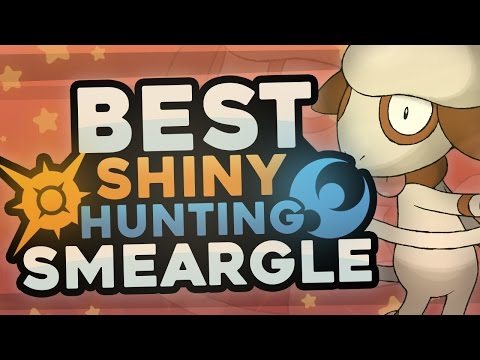 BEST SHINY HUNTING SMEARGLE in Pokémon Sun and Moon! Easy Shiny Hunting Smeargle!