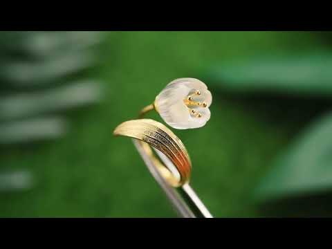 Lily of the Valley Flower Ring