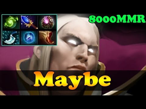 Maybe 8000 MMR Plays Invoker Vol 5 - Ranked Match Gameplay - Dota 2