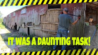 Full barn restoration time lapse video!