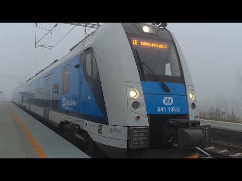 Os 6822 a R 615 Krušnohor ve stanici Duchcov - 30.10.2022