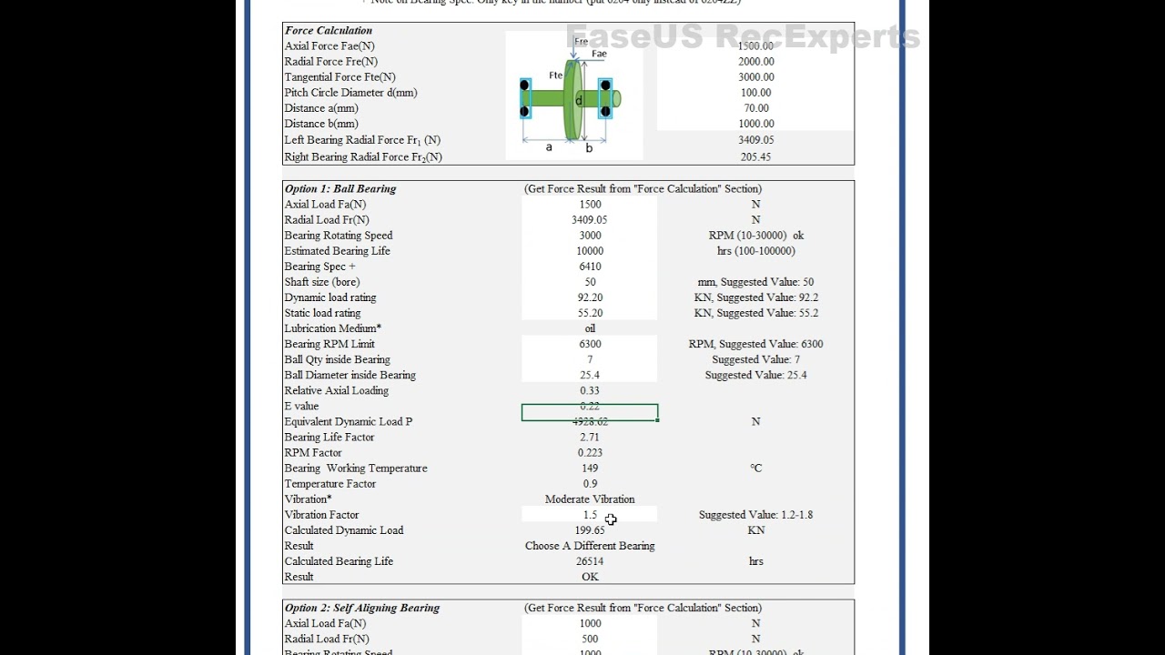 Bearing Selection Guide