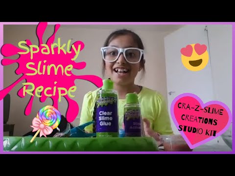 ☆ How To Make Slime | Cra Z Slimy Creations Super Studio Kit ♡ My Slimey Debut😍