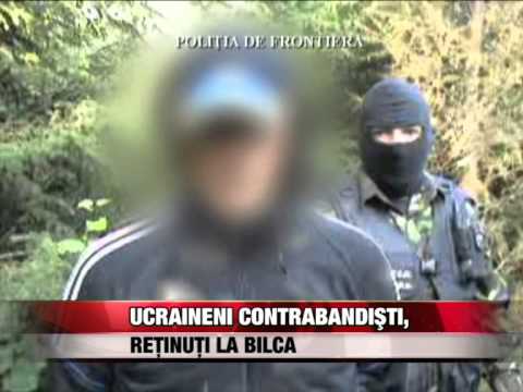 Ucraineni contrabandişti, reţinuţi la Bilca