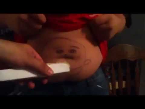 The hungry belly button