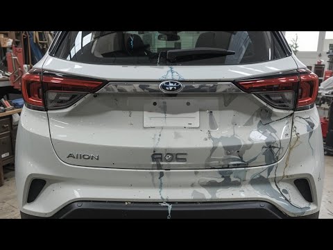 Thumbnail for . "GAC Aion EV Rear-End Collision Repair – Full High-Quality Restoration Process!" by GAC Aion